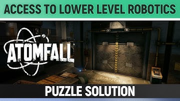 Atomfall - How to get Access to Lower Level Robotics - Puzzle Solution
