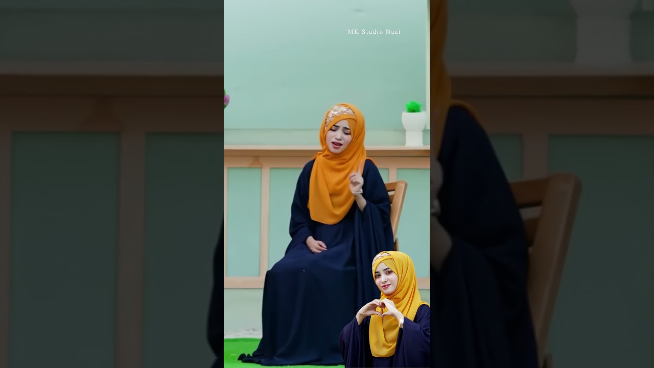 Laiba Fatima | Mera Dil Bhi Madina Hai | New Naat Sharif | Yt Shorts Video | MK Studio Naat