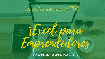 Inventario en Excel para tu negocio # 3: Crear una factura automática