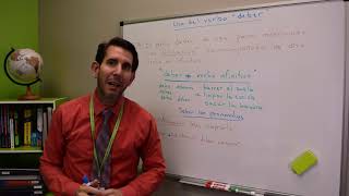 Uso del verbo DEBER