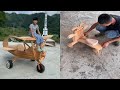 Amazing Creative idea woodcraft made 8 items make life better, DIY wooden airplane, bike, toy, car..