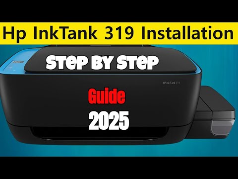 How To Download & Install Hp Ink Tank 319 Printer | Hp Ink Tank 319 Printer Install Kaise Kare