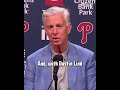 Ref:yCD_wJhPAM4 Dave dombrowski addresses what the phillies coaching staff will look like going into next season