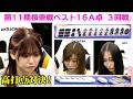 【麻雀】第11期桜蕾戦ベスト16Ａ卓３回戦