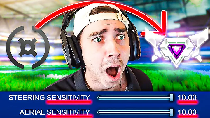 UNRANKED to SSL on MAX SENS SPEEDRUN | Rocket League