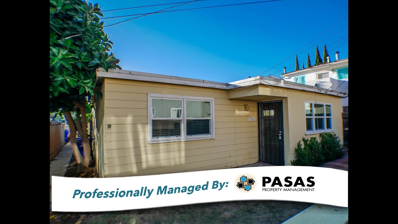 Virtual Tour 3723 Jewell St San Diego Pasas Property Management YouTube