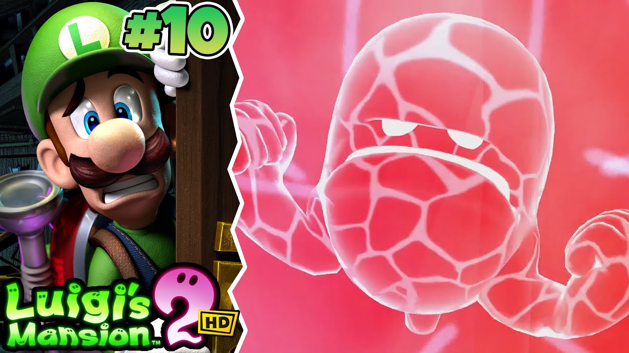 Luigi's Mansion 2 HD #10 | ¡Fantasmas Potenciados! - YouTube