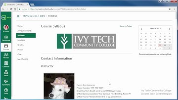 Basic Course Navigation in IvyLearn