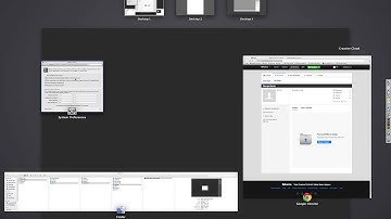 Mavericks 10.9 OS transparent dashboard