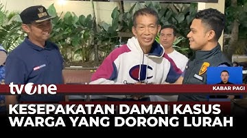 Kasus Warga yang Dorong Lurah ke Parit di Medan Berujung Damai | tvOne