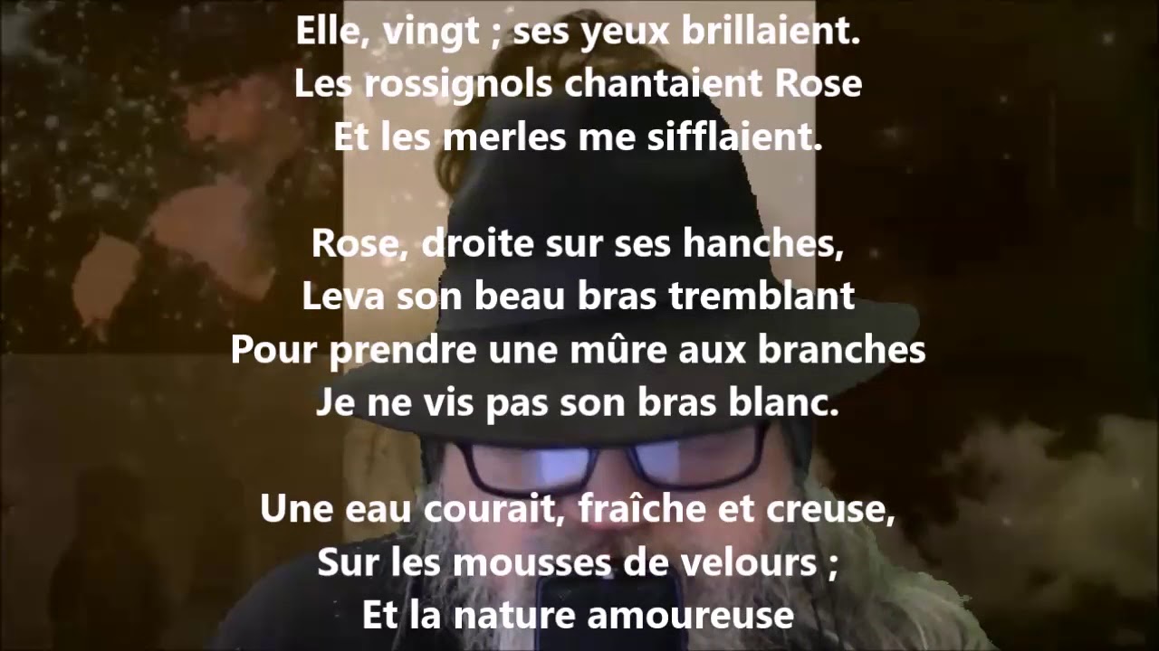 Vieille chanson du jeune temps - Victor Hugo lu par Yvon Jean - YouTube