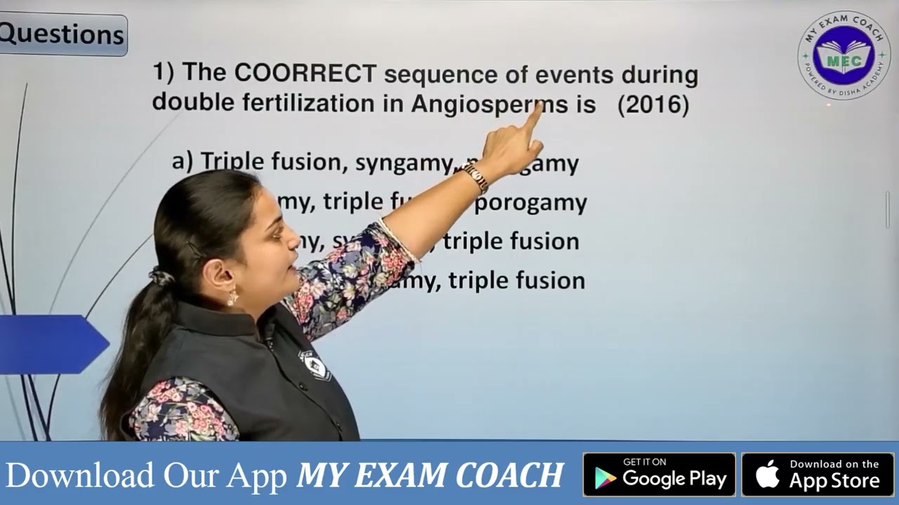 Reproduction in Lower & Higher Plants | MHT-CET 2026 #CrashCourse | Biology Demo | My Exam Coach