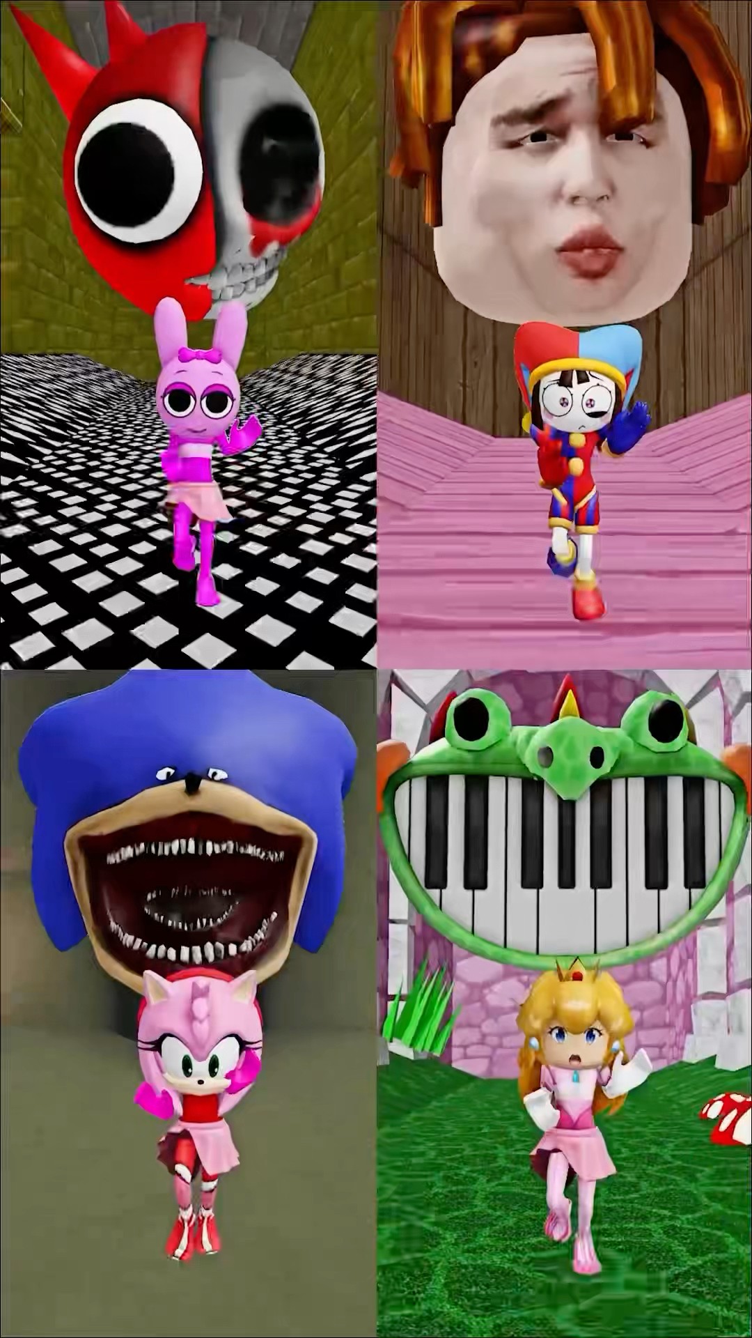 Who is the better? #sprunki #incredibox #digitalcircus #sonic #mario #pomni #sigmaboy
