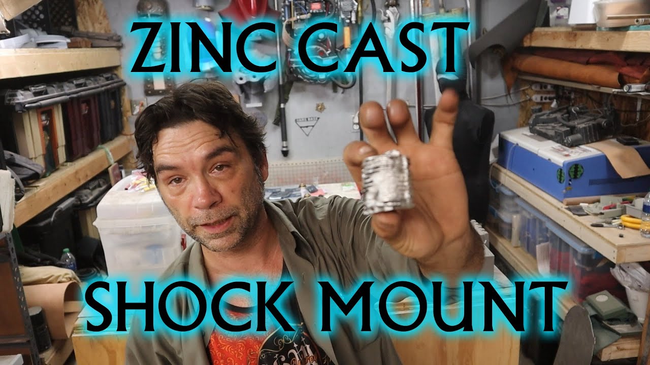 Zinc Cast Shock Mount for a Full Sized Ghostbusters Proton Pack