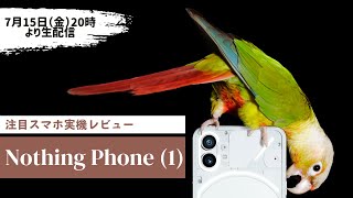 Nothingブランド初のスマホ「Nothing Phone (1)」実機レビュー / ガジェット通信LIVE 第72回
