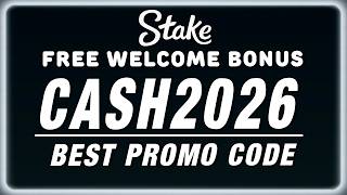 Stake Promo Code "CASH2026" — New Stake Welcome Bonus 2026