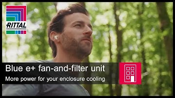 Blue e+ fan-and-filter unit – More power for your enclosure cooling