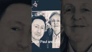 Uncle Paul to Julian Lennon