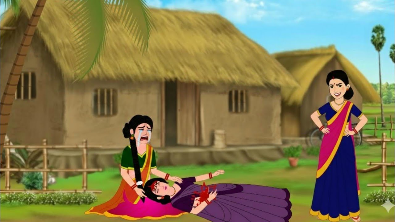 सौतेली मां का त्याग और सगी मां की नफ़रत | Hindi kahani | Moral story | Cartoon kahaniya | Kahaniya l