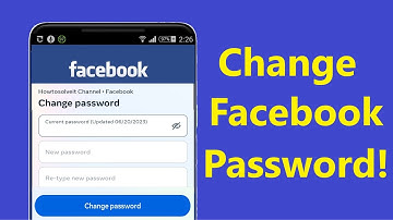 How to change Facebook password Change new update!! - Howtosolveit