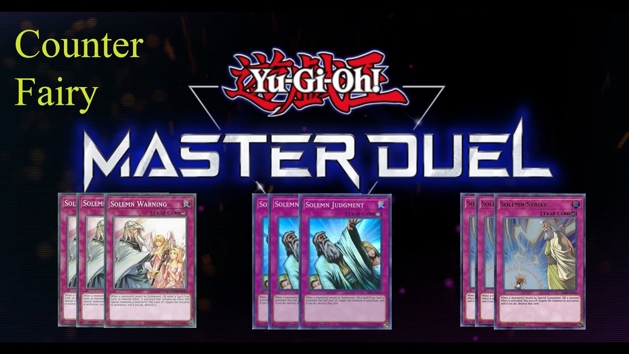 YuGiOh! Master Duel Counter Fairy Deck (1) YouTube