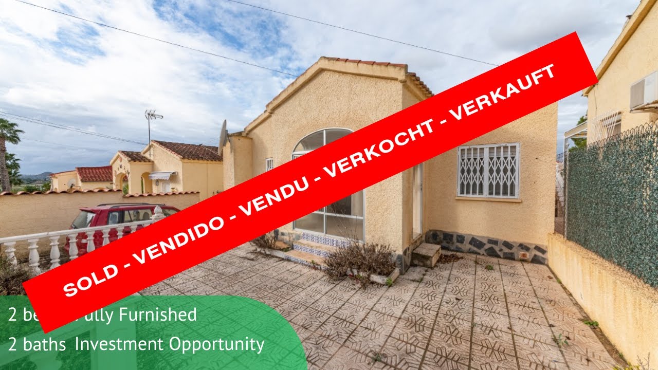 SOLD! 107.000€ Investment property for sale in La Marina Ref.5338