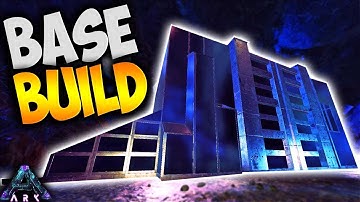 BASE BUILDING!  SLEEK & SEXY GLASS DESIGN! (Ark Survival Evolved Aberration Pooping Evolved Ep 19)