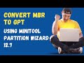 How to convert mbr to gpt using minitool partition wizard enterprise 127