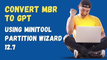 How To Convert MBR to GPT Using Minitool Partition Wizard Enterprise 12.7