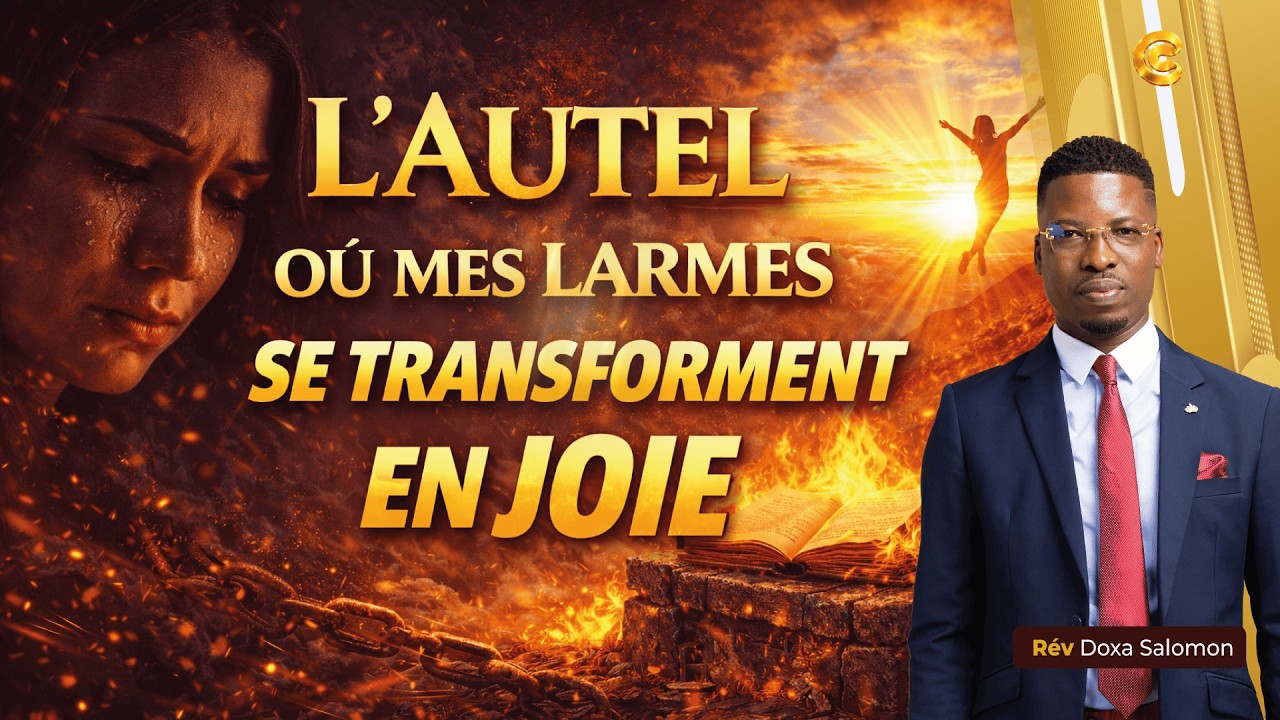 🔥 L'AUTEL OÙ MES LARMES SE TRANSFORMENT EN JOIE | Matinale de prière | Psaume 30:6