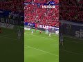Gol de Raúl en el #OsasunaEspanyol de la temporada 2024/25 #LaLigaHighLights #Osasuna #shorts