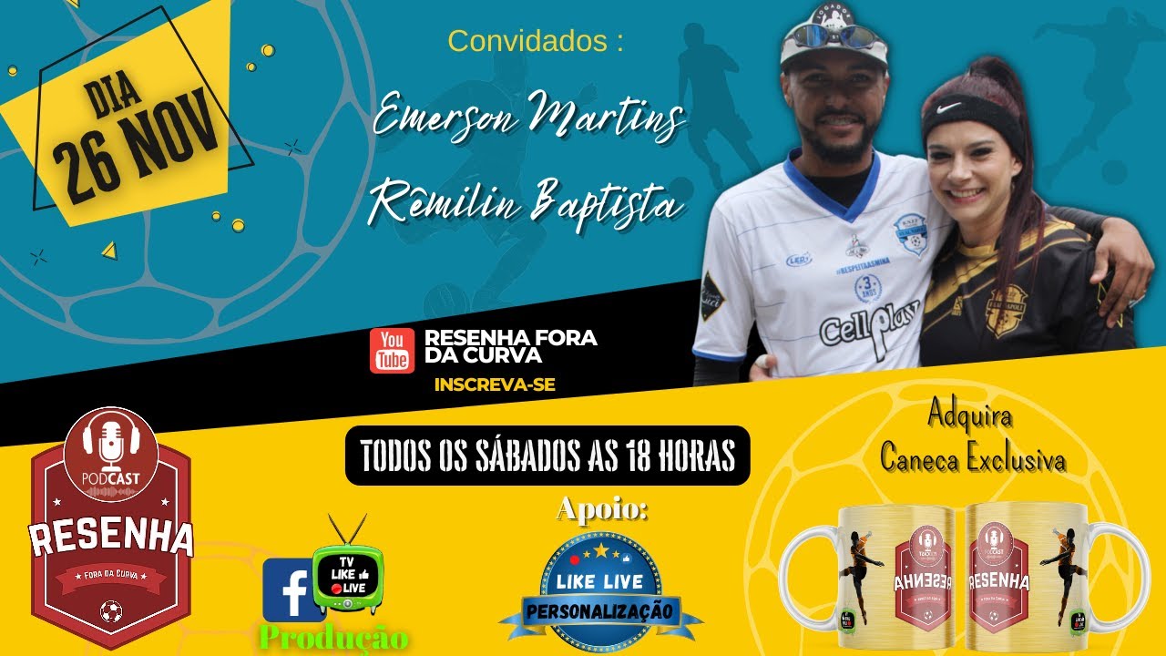 RÊMILIN BAPTISTA  &  EMERSON MARTINS  | Resenha Fora da Curva #23