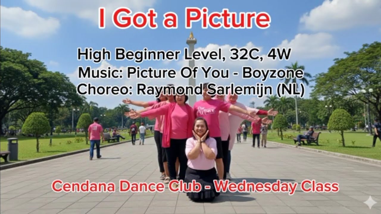 I Got a Picture - Line Dance//Demo//Choreo: Raymond Sarlemijn (NL) - February 2026
