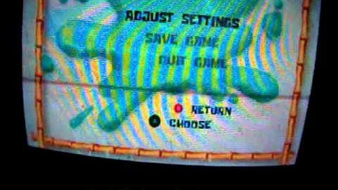 SpongeBob: Battle for Bikini Bottom - Entering Cheat Codes