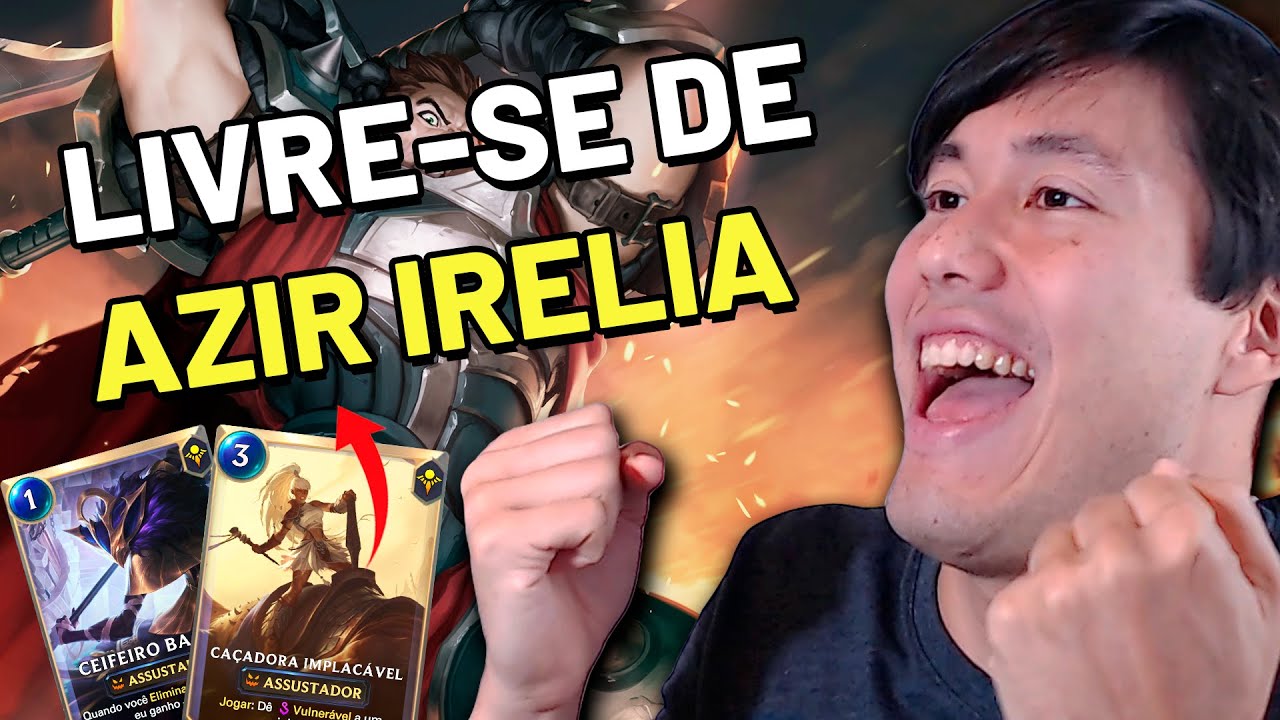 SWARM AZIR & DARIUS| LIVRE-SE DE  AZIR & IRELIA | DECKTECH & GAMEPLAY | LEGENDS OF RUNETERRA DECK