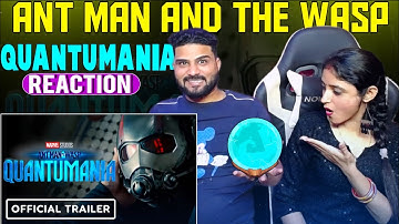 ANT-MAN AND THE WASP : QUANTUMANIA Trailer Reaction ! #marvel