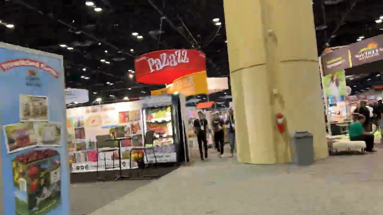Time-lapse IFPA Global Produce and Flower Show Expo Floor