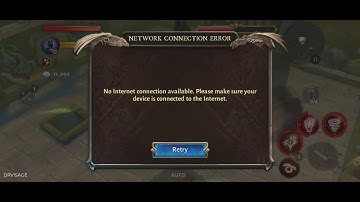 Dungeon Hunter 5 (#135) Still Network Connection Error