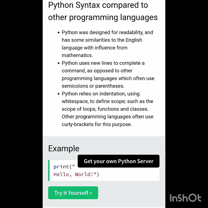 What is python language viral shortvideo pythonprogramming linux