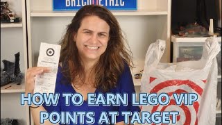 HOW TO EARN LEGO VIP POINTS AT TARGET