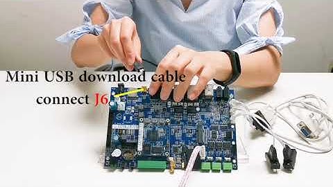 IAC-IMX6UL-KIT Development Kit & Control Board Cable Connection Guidance