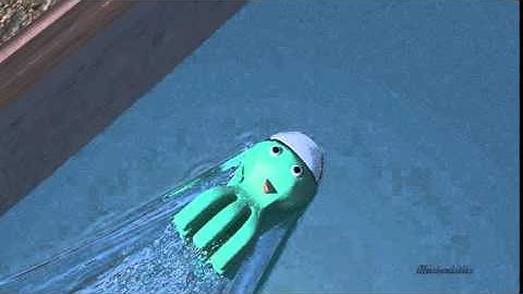 Blender 2.76 - interlude1 -swimming in dynamic paint