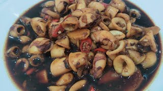 Squid Recipe | How to cook Squid | Dark Soy Squid | Chinese Squid Recipe
