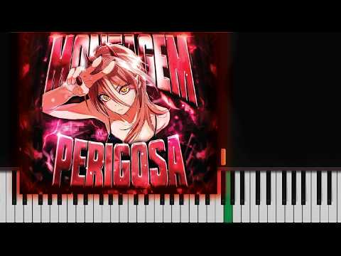 MONTAGEM PERIGOSA - Dj Samir, KVRXD, SEKIMANE - EASY Piano Tutorial by TOLE