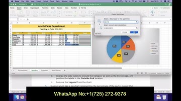 New Perspectives Excel 2019 | Module 4: SAM Project 1a | Alanis Parks Department