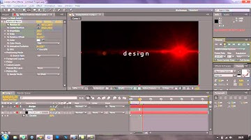 How to make an Optical Flares intro in After Effects. HD.