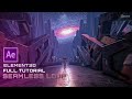 How To Make Seamless Loop Inside Element 3D | After Effects | NPS3D