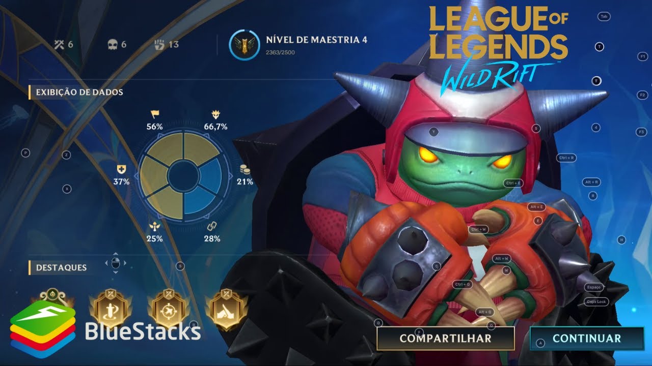 WILD RIFT NO BLUESTACKS 5 ANDROID 13 RYZEN 5 3400G - YouTube