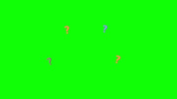 Question mark animation green screen | mystery quiz overlay #greenscreen #animation #vfx #shorts