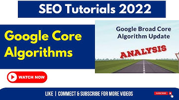 Top 10 Google Algorithms in SEO |  Panda, Penguin, Humming Bird | Latest SEO Course 2022